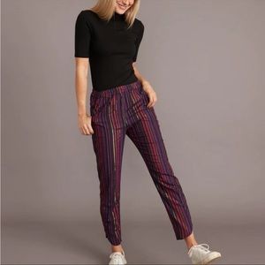 Marine Layer Allison Pant in Lurex Multistripe Size M